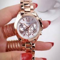 ราคา GEDI Watch งานเกาหลี หน้า MK ตัวขายดี สินค้าแท้กันน้ำ พร้อมกล่องแบรนด์ (1271969673)