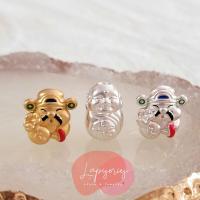 ราคา ชาร์มเงินแท้999 โฟมมิ่ง เทพเจ้าโชคลาภ พระสังกัจจายน์ สีทอง มั่งมีศรีสุข ร่ำรวยเงินทอง ตัวตกแต่งกำไล ตัวคั่นหิน DIY CHARM (4547399437)