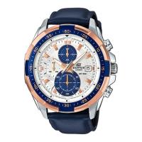 ราคา CASIO Edifice EDIFICE 100m Chronograph Watch Leather Strap EFR-539L-7C (43666526894)