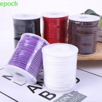 ราคา EPOCH เชือกกํามะหยี่หนัง, สายไฟ Handmade หนังม้วนด้าย, สร้อยข้อมือถักสไตล์เกาหลี 50 หลาริบบิ้นบรรจุภัณฑ์ของขวัญเชือก DIY (54106430336)