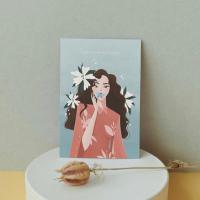 ราคา การ์ดอวยพร วันเกิด พร้อมซองกระดาษขาว LIVE LIFE IN FULL BLOOM by aristration (25804965990)