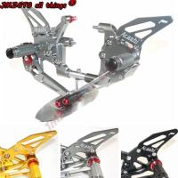 ราคา Motorcycle CNC Adjustable Rear Set Foot Rest For DUCATI Panigale 1199 1199S 1199R 899 1299 PANIGALE (48155070941)