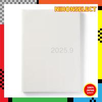ราคา Muji 2025 Monthly/Weekly Scheduler with Monday Start, Begins in August 2025, A5, White Gray (51106476722)