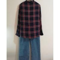 ราคา เชิ้ตลายสก็อต Zara Trafaluc (22477382019)