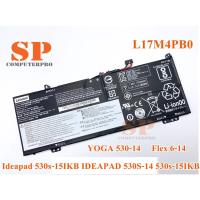 ราคา LENOVO Battery แบตเตอรี่ของแท้ LENOVO YOGA 530-14IKB IDEAPAD 530s-15IKB IDEAPAD 530S-14IKB Flex 6-14 Model: L17M4PB0 (10837749680)