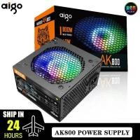 ราคา Aigo AK PC PSU แหล่งจ่ายไฟ 500W 600W 700W 800W 1000W 120 มม.RGB พัดลม 220V ATX คอมพิวเตอร์เดสก์ท็อปแหล่งจ่ายไฟสําหรับ BTC (27644383613)