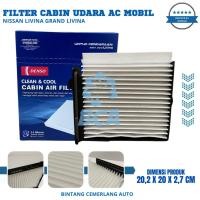 ราคา ต้นฉบับ DENSO Nissan Livina Grand Livina AC CABIN กรองอากาศ (53206190915)