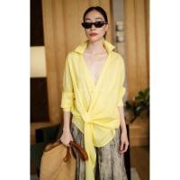 ราคา ️ เสื้อแขนยาวไขว้หน้าชายเฉียง (29087324439)