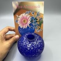 ราคา แจกันดอกไม้ สี blue silver (แจกันดอกไม้ญี่ปุ่น) (29457115826)
