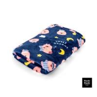 ราคา Moshi Moshi ผ้าห่ม ลายน่ารัก ผ้าห่มนาโน ผ้าห่มขนนุ่ม (16791559262)