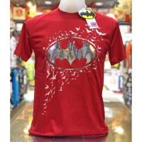 ราคา เสื้อยืด แบทแมน ลิขสิทธิ์แท้ BATMAN (สีแดงเท่ห์ๆใส่ตรุษจีน) (1871248884)