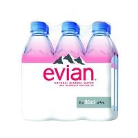 ราคา Evian น้ำแร่ธรรมชาติ เอเวียง 500 มล. รุ่นแพ็ค6 (5524701969)