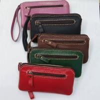 ราคา 3ซิป : กระเป๋าใส่เหรียญจากหนังแท้ ขนาด 4 x 7.5 นิ้ว (27951550951)