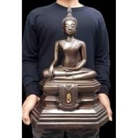 ราคา รูปหล่อ หลวงพ่อพระเสริม ภปร วัดปทุมวนาราม ปี 2535 ในหลวงเสด็จเททอง (24609872952)