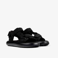 ราคา Camper รุ่น Pelotas Flota Sandal รองเท้าแตะรัดส้นหนัง ผู้หญิง สี Black - K201618-001 (55657631803)