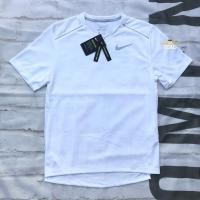 ราคา เสื้อวิ่ง Nike Breathe Miler Short Sleeve “White” ของแท้100% (26323558091)