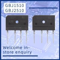 ราคา 5 ชิ้น ไดโอดบริดจ์ GBJ1510 GBJ2510 15A 25A 1000V สะพานวงจรเรียงกระแสไดโอดแก้ว Passivated เฟสเดียวไดโอด Fullwave Bridge Rectifier Diode ไดโอดบริดจ์ (28760382855)