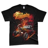 ราคา เสื้อยืด Unisex ผ้าฝ้าย 100% Gildan สไตล์วงวินเทจ Rob Zombie (48007634911)