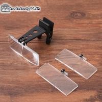 ราคา TA 1.5X/2.5X/3.5X แว่นขยายเครื่องมือพับคลิปบนแว่นตา Loupe 3 เลนส์ ABS อะคริลิคทนทาน 85x30 มม.TH (53307502666)