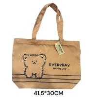 ราคา กระเป๋าสะพายข้างทรงช้อปปิ้งมีซิปงานโมชิโมชิ (55106729059)