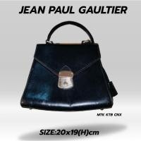 ราคา กระเป๋าถือJean paul gaultierแท้ญี่ปุ่นมือสอง (26832533384)