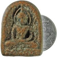 ราคา ซุ้มกอพิมพ์ใหญ่+รัศมี+กนกข้าง จ.กำแพงเพชร เนื้อดิน+แร่และมวลสารเด่นชัดเจน เก่ามากๆ (6344339576)