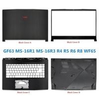 ราคา ใหม่สําหรับ MSI gf63 MS-16R1 MS-16R3 MS-16R4 R6 R8 wf65 แล็ปท็อปปกหลัง lcd/กรอบด้านหน้า/ฝ่ามือ/ด้านล่าง/บานพับ (45107652909)