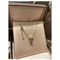 ราคา สร้อยคอมรกเม็ด.Side.Spring จากBVLGARI·ขนาดพิเศษ·เคลือบด้วยทองคำขาว18K (52557920692)