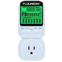 ราคา Floureon Smart Electricity Usage Monitor Power Meter (US Plug) เครื่องวัดพลังงานไฟฟ้า วัตต์มิเตอร์ (2282222486)