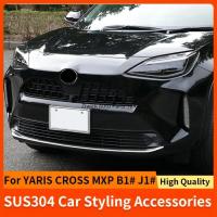 ราคา For Yaris Cross 2020 2021 2022 Front Bumper Lip Molding Protector Splitter Spoiler Trim Cover Styli (50205565639)