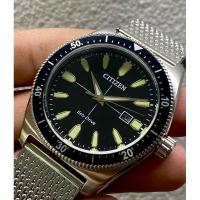 ราคา นาฬิกาข้อมือ Citizen Eco-Drive “Black”Diver’s 100M AW1590-55E (24495614784)