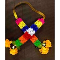 ราคา พวงมาลัยพลาสติก 7สี ยาว9 นิ้ว (6759874606)