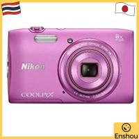 ราคา จากญี่ปุ่น [สินค้ามือสอง]Nikon Digital Camera COOLPIX S3600 8x Zoom 20.05 Megapixels Azalea Pink S3600PK (46453283285)