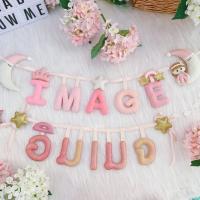ราคา พร้อมส่ง!! Baby Banner อักษรผ้า ป้ายชื่อลูก (10161045356)