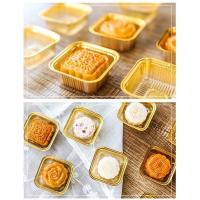 ราคา ถาดรองขนมเปี๊ยะ + ถุงซีล ถาดรองขนมไหว้พระจันทร์ ขนาด 50กรัม (11603579483)