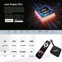 ราคา กล่องดูทีวีผ่านอินเตอร์เน็ต พร้อมดูทีวี ไม่มีรายเดือน DongleTV 4K (Android 11) GMM Z (10685735791)