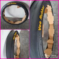 ราคา ยาง Vee Rubber 60/80 ขอบ 17" ยางนอกรถแข่งวีรับเบอร์ สลิค ปี 2024 (7170758098)