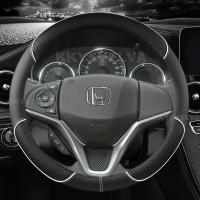 ราคา [ราคาโรงงาน] ปลอกหนังหุ้มพวงมาลัยรถยนต์ สําหรับ Honda Civic FC FD Jazz BRV CRV HRV (17687158471)