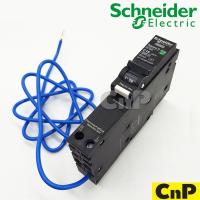 ราคา Schneider เซอร์กิตเบรกเกอร์ ลูกย่อย กันดูด RCBO Circuit Breaker 1P 16A - 50A ชไนเดอร์ รุ่น QOvs-RCBO (2349536533)