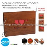 ราคา Fujifilm Instax Mini Wide / 2R Polaroid 30-Sheet Love ScrapBook อัลบั้ม (20284258491)