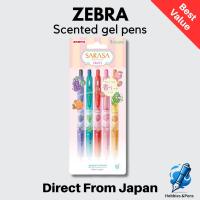 ราคา Zebra Sarasa Clip Scented Gel Pens Fruit Aroma Smooth Writing 0.5mm 5 pcs (48204205763)