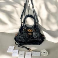 ราคา Pre-loved Chloe Paddington 2Way Shoulder Bag Leather in Black  Auth (49450290900)