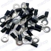 ราคา (100 ชิ้น) ขั้วต่อหางปลาสายไฟ หางปลากลม แบบหุ้ม Cold-pressed terminal (29775110580)