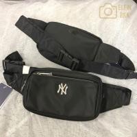 ราคา แท้ MLB Nylon Crossbody Bag -NY กระเป๋าคาดอก กระเป๋าคาดเอว ไนลอน สีดำ (7536557827)