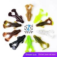 ราคา บอดี้กบยาง กบส่าย ใหม่ G2G Liu Yuan Ghost Frog Lure เหยื่ออ่อน Kick กบน้ํา Thunder กบ Ghost Frog Texas Black Lure (47807406626)