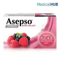 ราคา Asepso Vitaplus Berry Delight สบู่อาเซปโซ สบู่ วีต้าพลัส ดีไลท์ ขนาด 70 กรัม 1 ก้อน 07064 (9683306415)