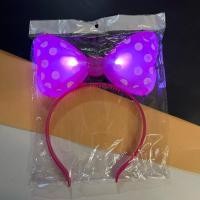 ราคา (ยกโหล 12 ชิ้น) No.348 ที่คาดผมมีไฟ มีสวิตช์เปิดปิดไฟได้ ลายโบว์. 12 ชิ้นคละสี (23880010171)