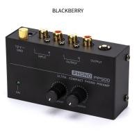 ราคา BLACKBERRY PP500 Phono Preamp, Ultra-Compact EU/US/UK/AU Plug Pre Amp Pre Amp Pre Pre Preamplifier, คุณภาพสูงพร้อมระบบปรับระดับเสียงโลหะ Black Phono Preamplifier (47207240979)