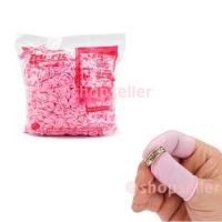 ราคา ถุงนิ้ว สีชมพู 1,440 ชิ้น กดมือถือได้ ผลิตจากยางธรรมชาติ (5633629778)