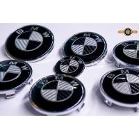 ราคา ฝาครอบดุมล้อโลโก้ BMW ฝาครอบดุมล้อกับหน้าหลัง(1ชุด) (8174616933)
